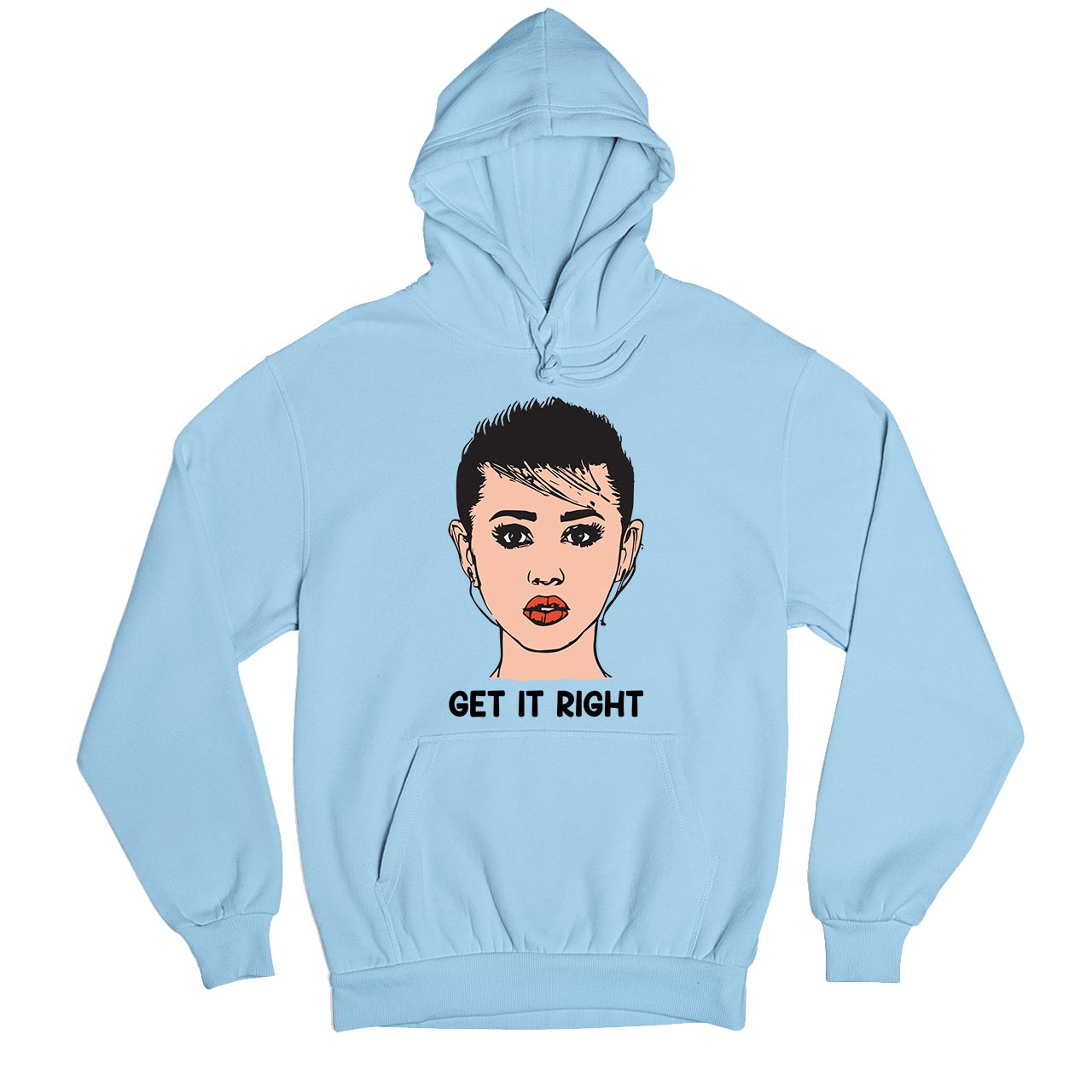 miley cyrus get it right hoodie hooded sweatshirt winterwear music band buy online india the banyan tee tbt men women girls boys unisex gray