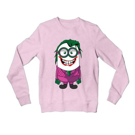 minions sweatshirt joker