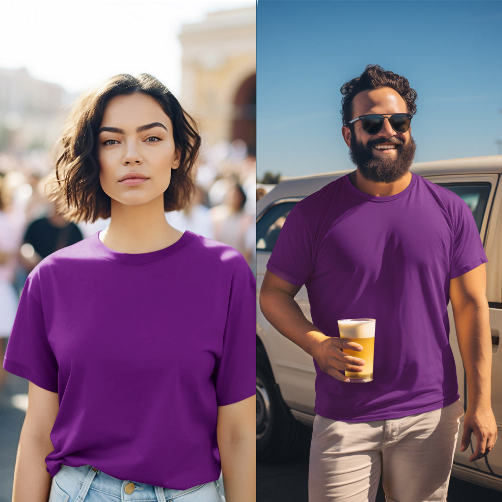 Purple T shirt