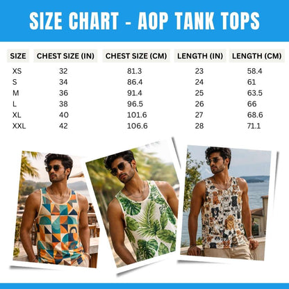 Custom Tank Top - All Over Printed