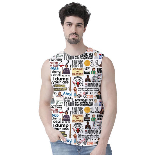 stranger things smelly cat all-over printed sleeveless t shirt tv & movies buy online india the banyan tee tbt men women girls boys unisex xs