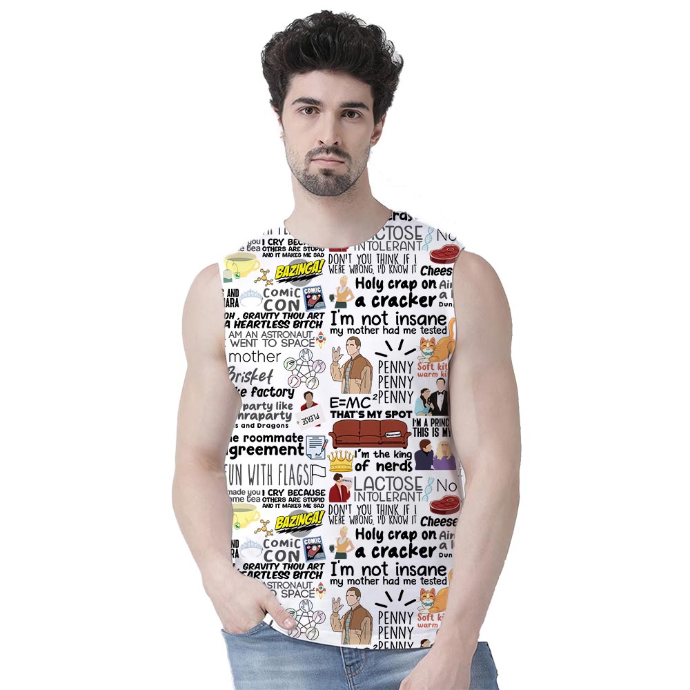 the big bang theory all-over printed sleeveless t shirt tv & movies buy online india the banyan tee tbt men women girls boys unisex xs