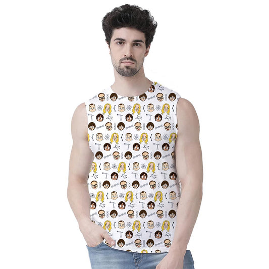 the big bang theory doodle all-over printed sleeveless t shirt tv & movies buy online india the banyan tee tbt men women girls boys unisex xs