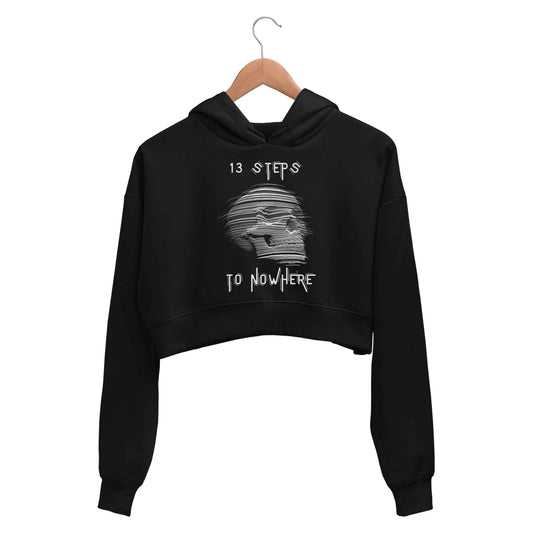 pantera 13 steps to nowhere crop hoodie hooded sweatshirt upper winterwear music band buy online india the banyan tee tbt men women girls boys unisex black