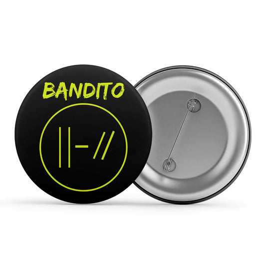 twenty one pilots bandito badge pin button music band buy online india the banyan tee tbt men women girls boys unisex