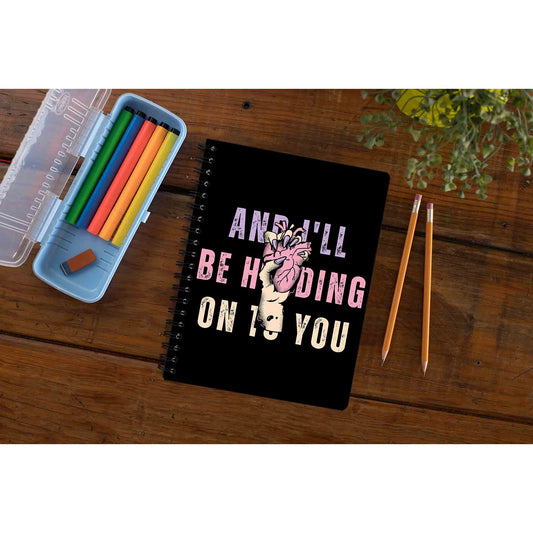 twenty one pilots holding on to you notebook notepad diary buy online india the banyan tee tbt unruled