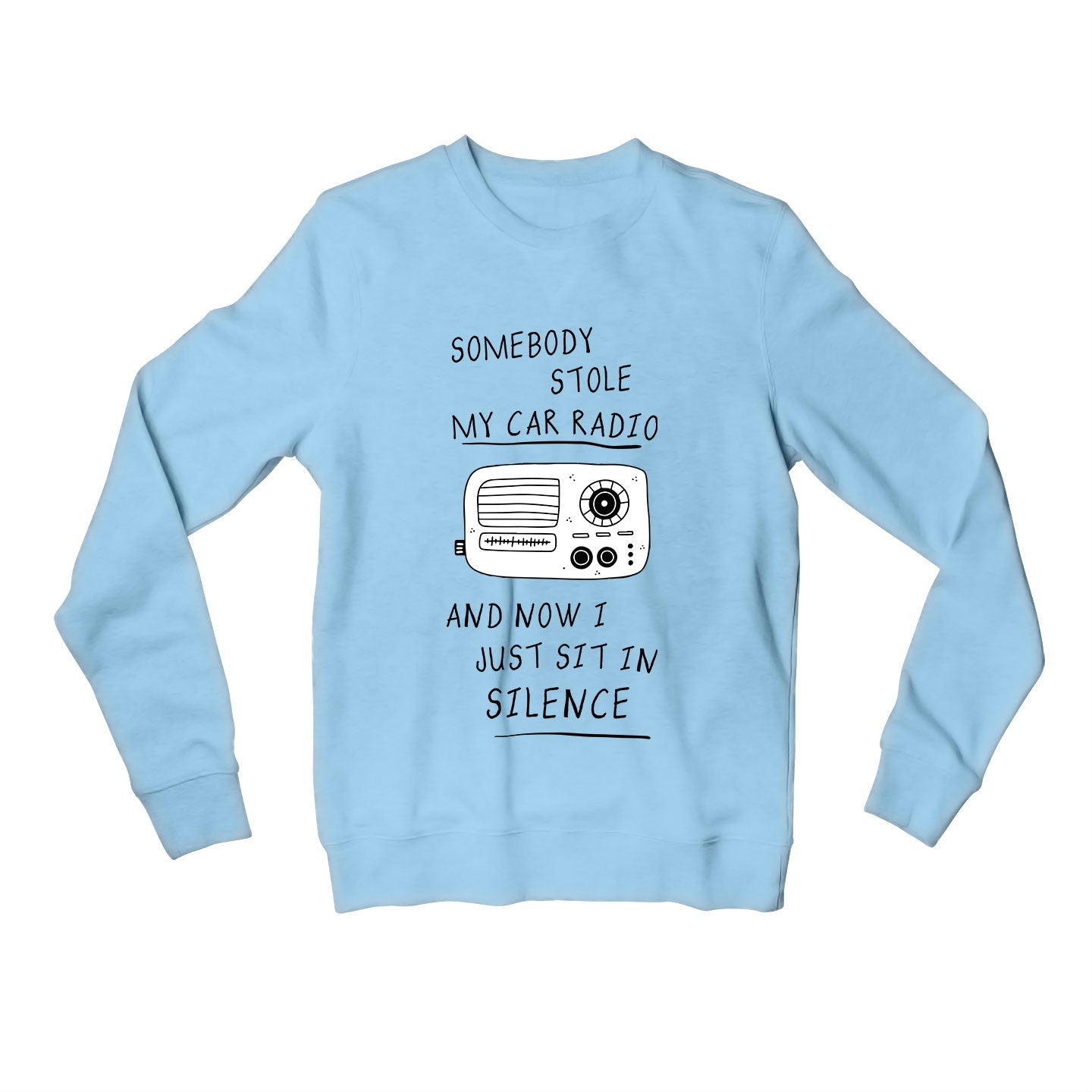 twenty one pilots car radio sweatshirt upper winterwear music band buy online india the banyan tee tbt men women girls boys unisex baby blue