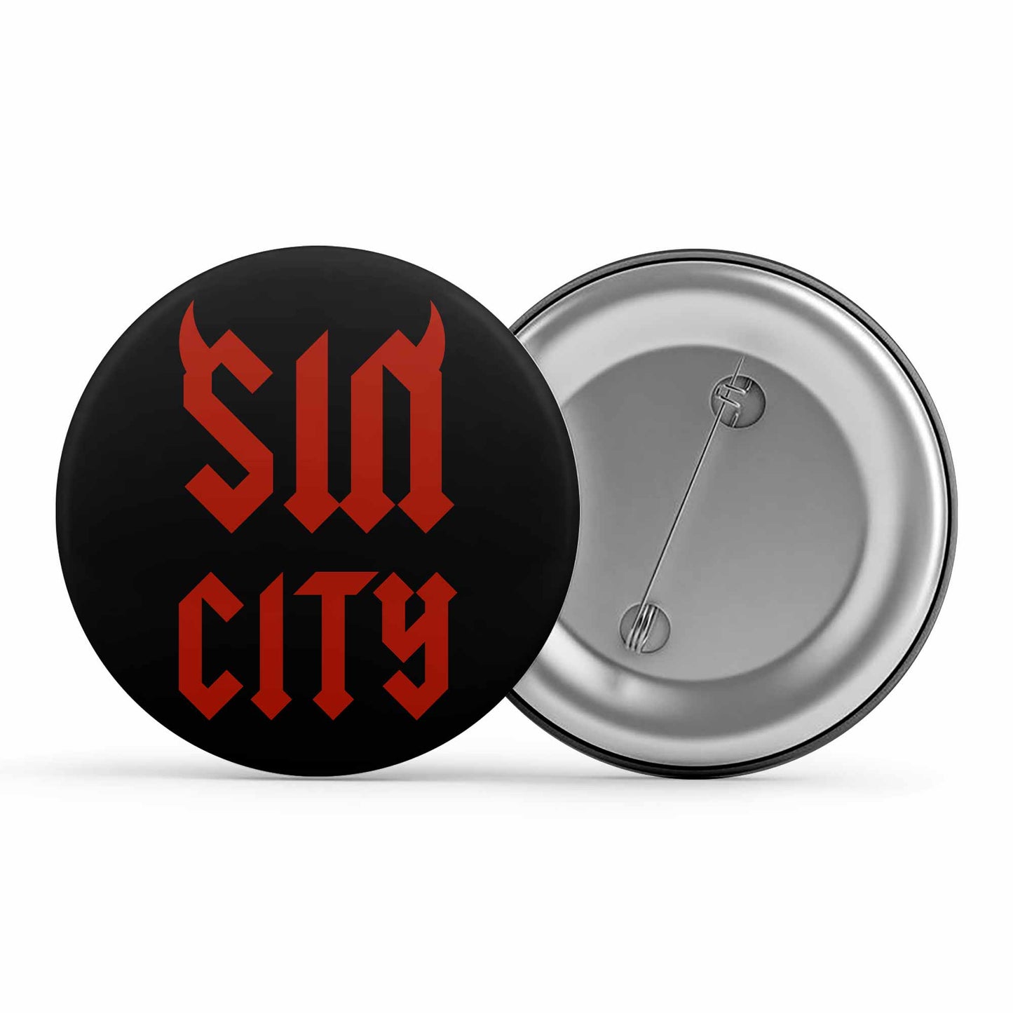 ac/dc sin city badge pin button music band buy online india the banyan tee tbt men women girls boys unisex