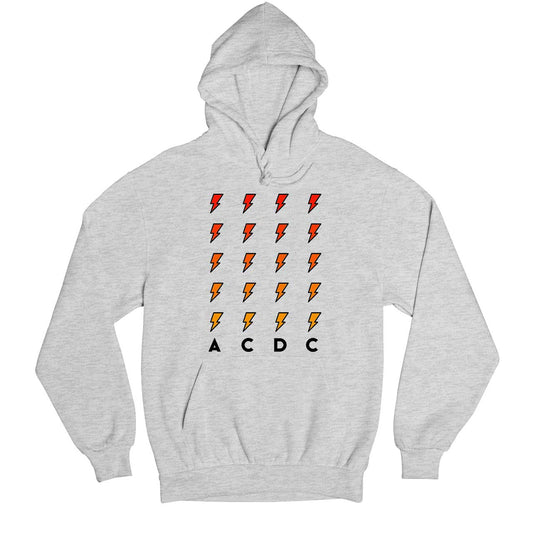 ac/dc high voltage hoodie hooded sweatshirt winterwear music band buy online india the banyan tee tbt men women girls boys unisex gray
