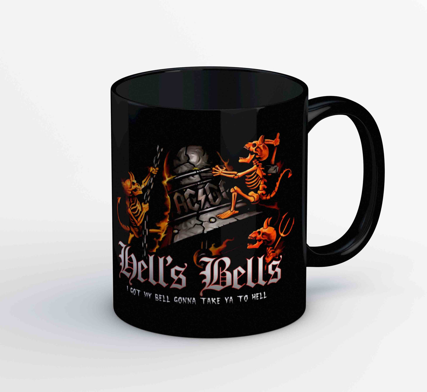 ac/dc hell's bells mug coffee ceramic music band buy online india the banyan tee tbt men women girls boys unisex