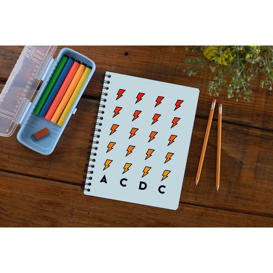 ac/dc high voltage notebook notepad diary buy online india the banyan tee tbt unruled