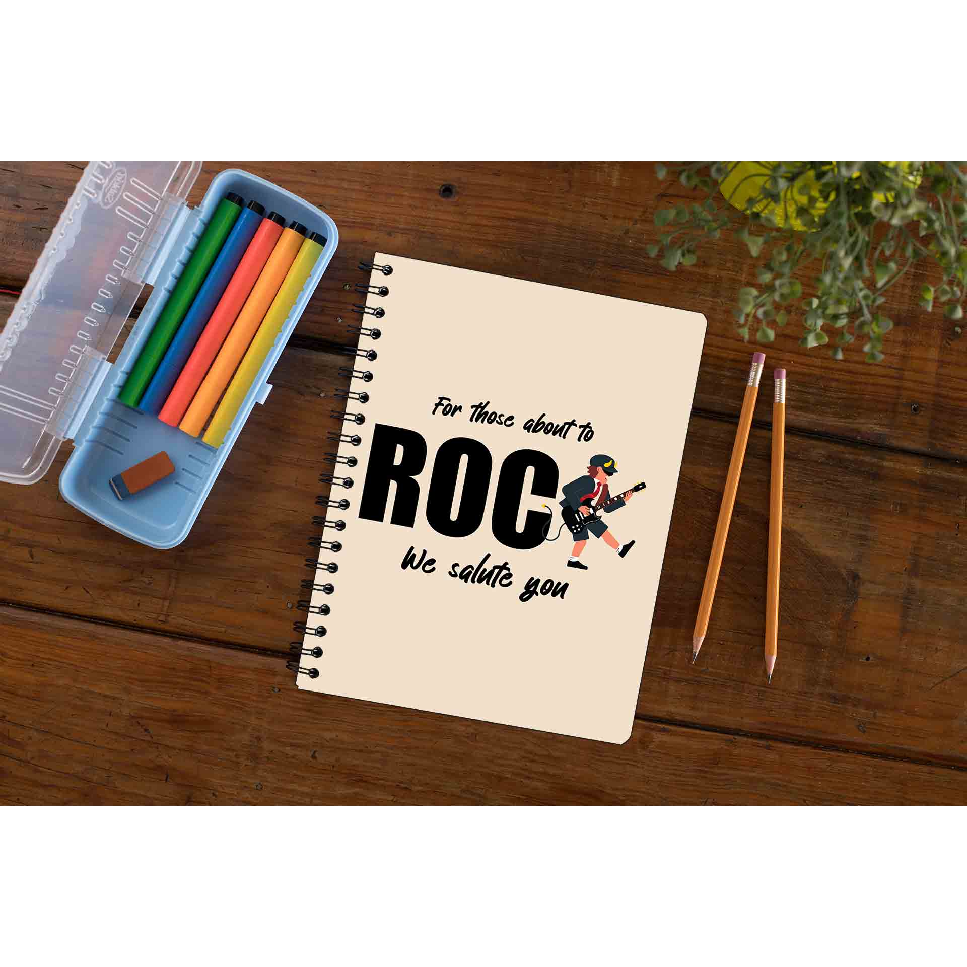 ac/dc for those about to rock notebook notepad diary buy online india the banyan tee tbt unruled