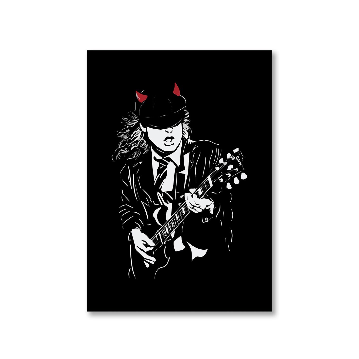 Buy AC/DC Poster - Thunderous Melodies - Angus at Rs. 50 OFF 🤑 – The ...