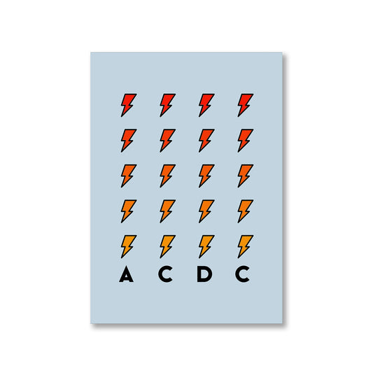 ac/dc high voltage poster wall art buy online india the banyan tee tbt a4