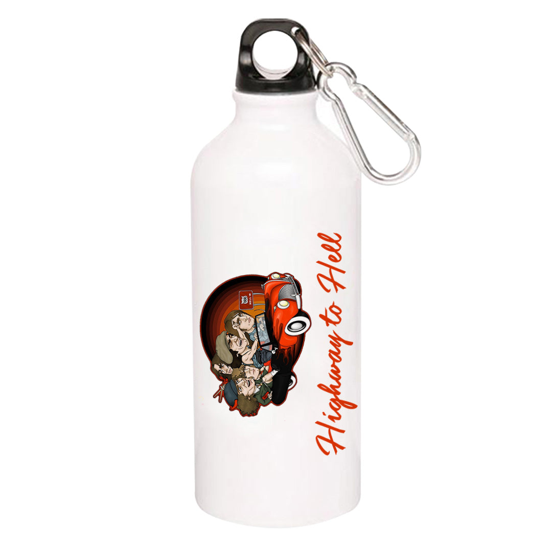 ac/dc highway to hell sipper steel water bottle flask gym shaker music band buy online india the banyan tee tbt men women girls boys unisex