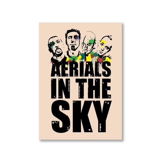system of a down aerials in the sky poster wall art buy online india the banyan tee tbt a4
