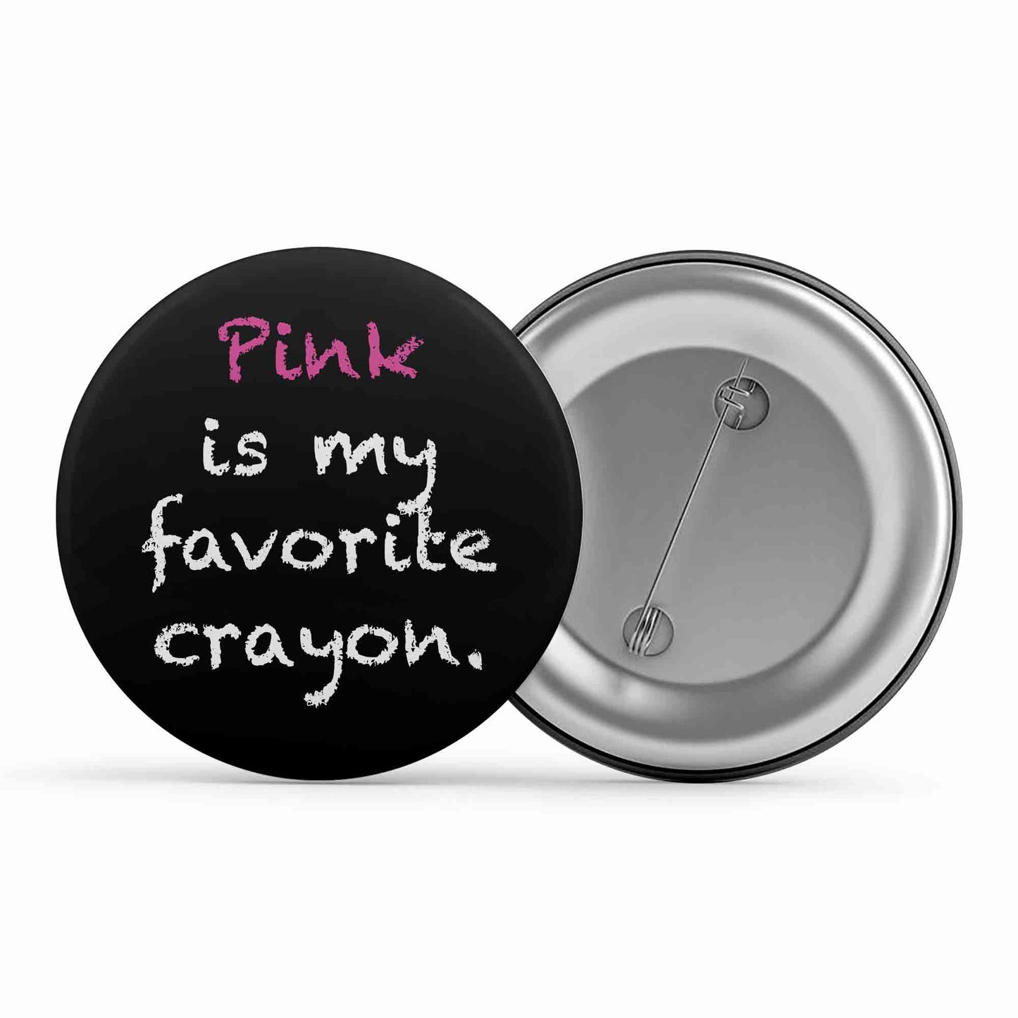 aerosmith pink is my favorite color badge pin button music band buy online india the banyan tee tbt men women girls boys unisex
