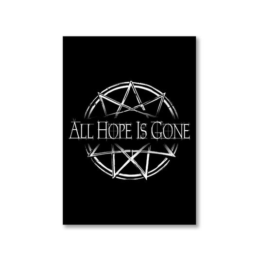 slipknot all hope is gone poster wall art buy online india the banyan tee tbt a4