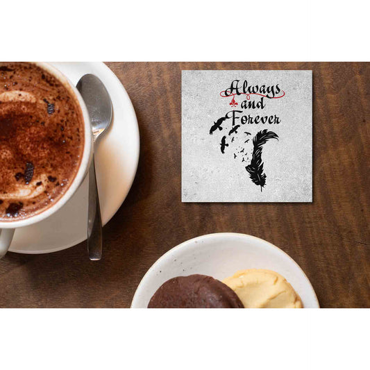 the vampire diaries always and forever coasters wooden table cups indian tv & movies buy online india the banyan tee tbt men women girls boys unisex  tvd stefan elena damon caroline katherine tyler bonnie