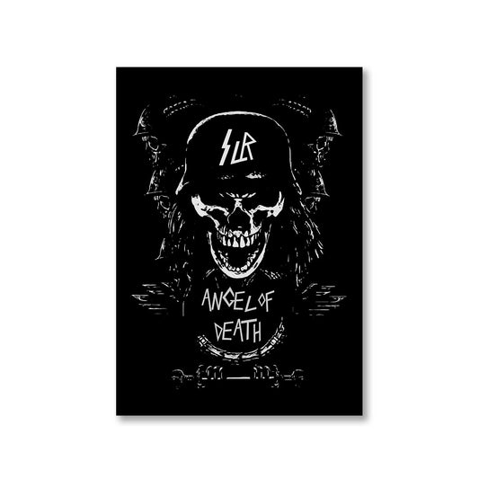 slayer angel of death poster wall art buy online india the banyan tee tbt a4