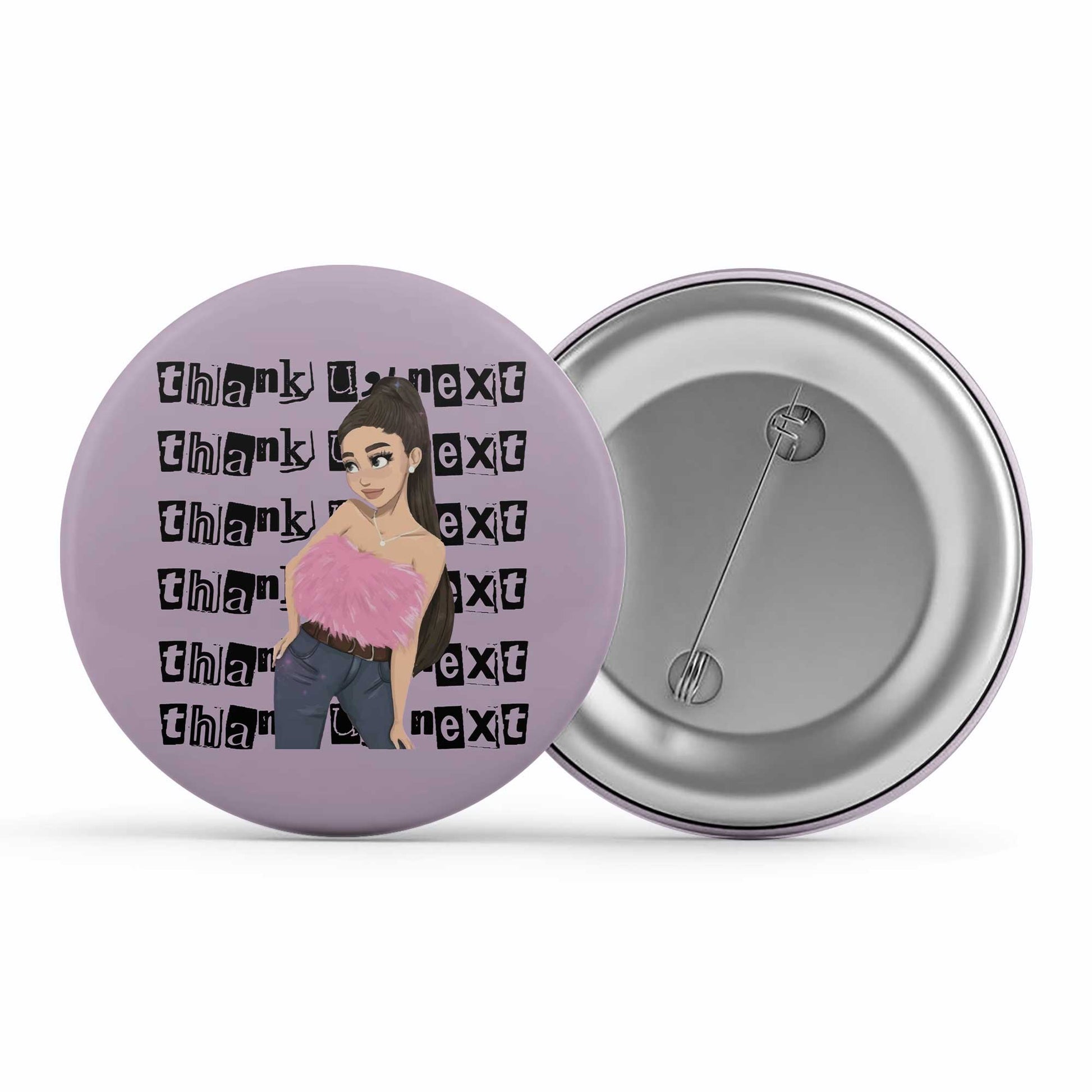 ariana grande thank u next badge pin button music band buy online india the banyan tee tbt men women girls boys unisex