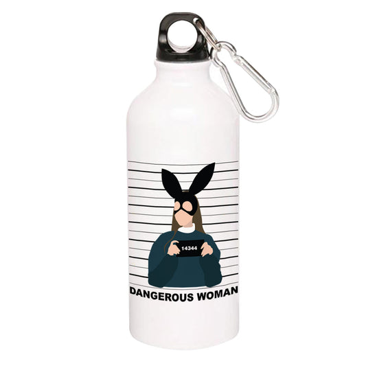 ariana grande dangerous woman sipper steel water bottle flask gym shaker music band buy online india the banyan tee tbt men women girls boys unisex