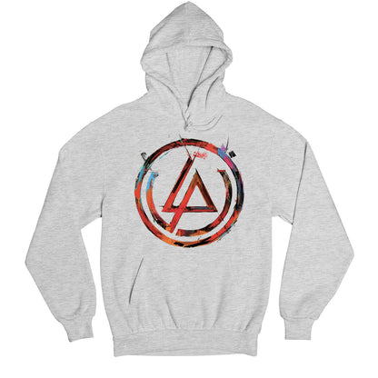 linkin park artwork hoodie hooded sweatshirt winterwear music band buy online india the banyan tee tbt men women girls boys unisex gray