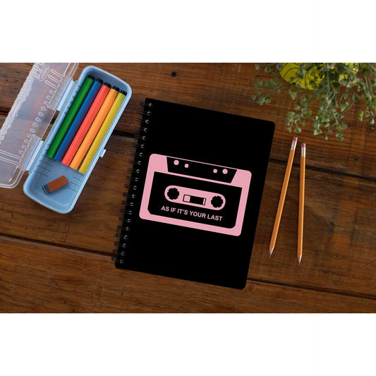 black pink as if it's your last notebook notepad diary buy online india the banyan tee tbt unruled song k pop jennie lisa jisoo rose