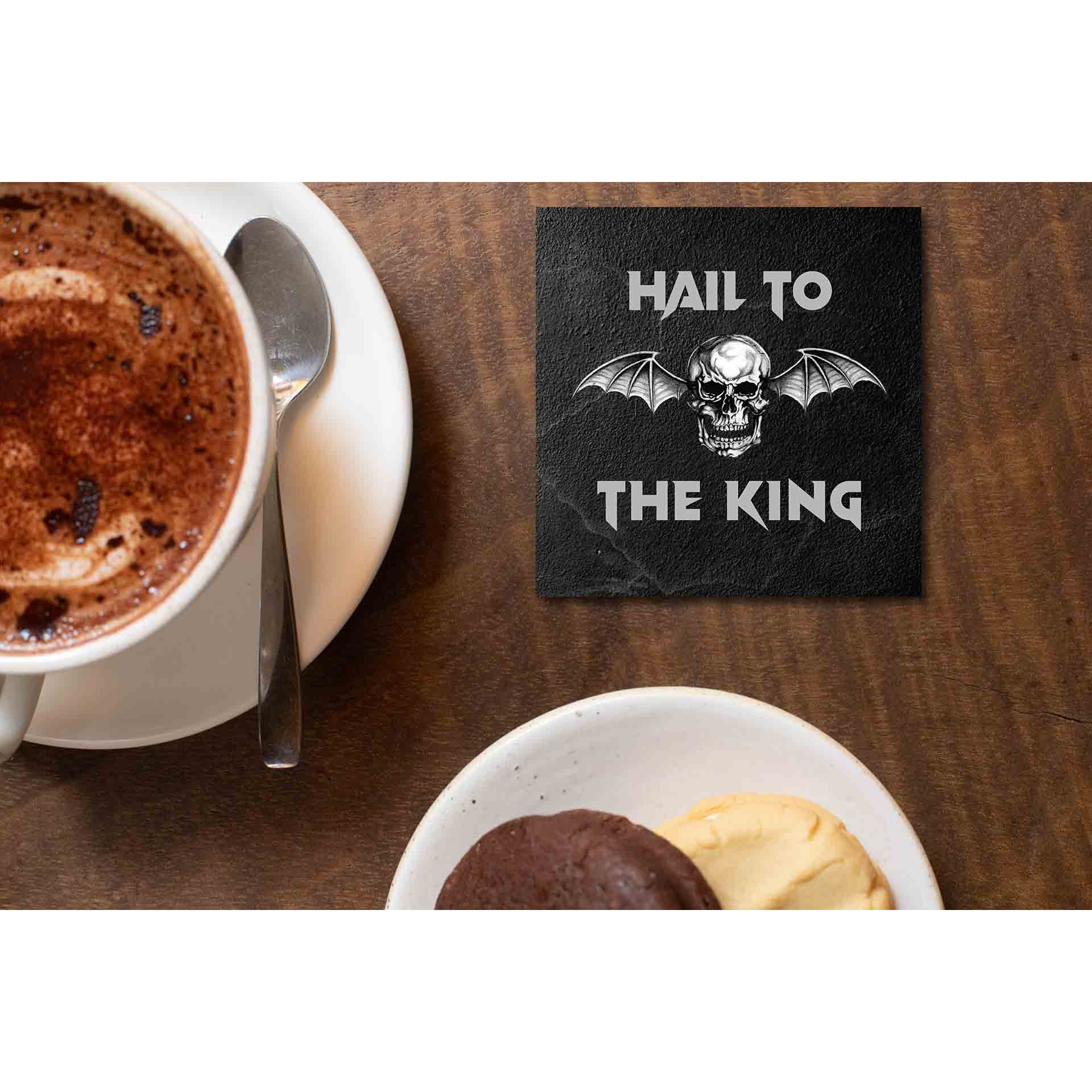 avenged sevenfold hail to the king coasters wooden table cups indian music band buy online india the banyan tee tbt men women girls boys unisex