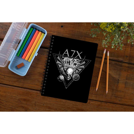 avenged sevenfold a7x notebook notepad diary buy online india the banyan tee tbt unruled