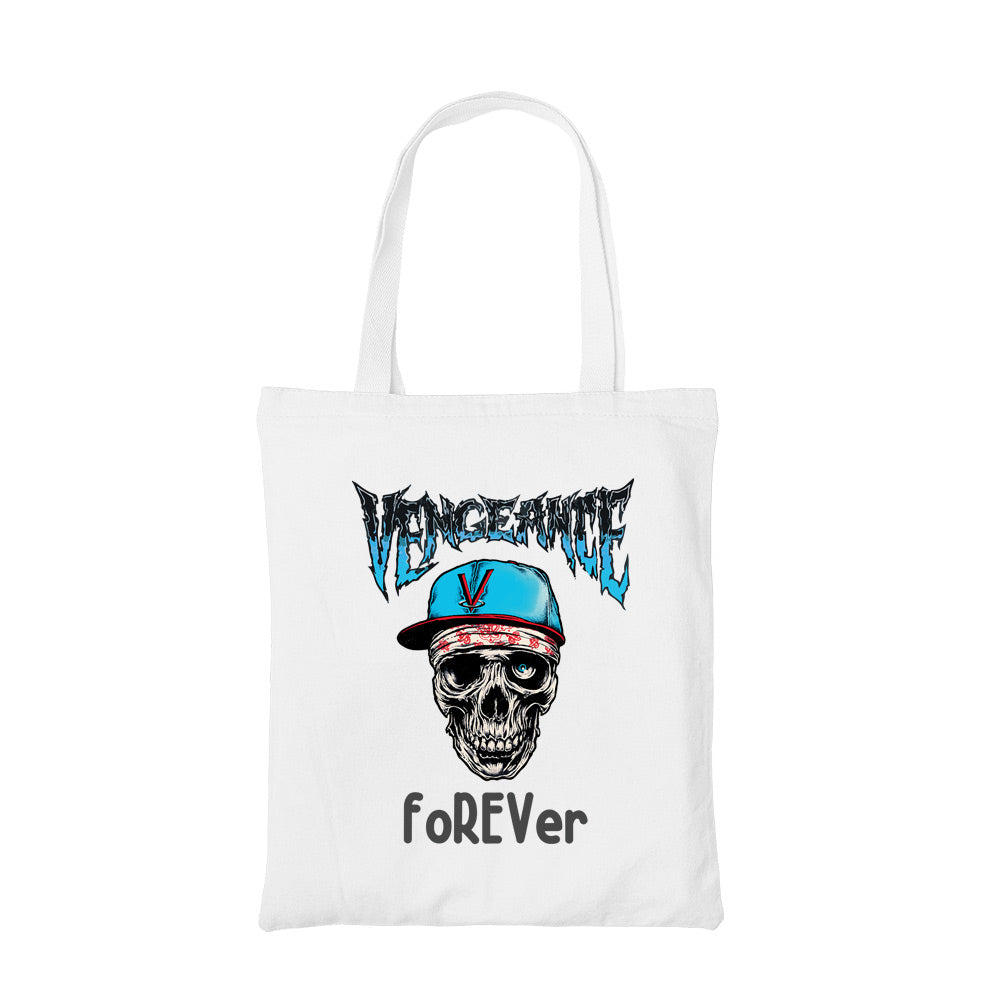 avenged sevenfold vengeance forever tote bag hand printed cotton women men unisex