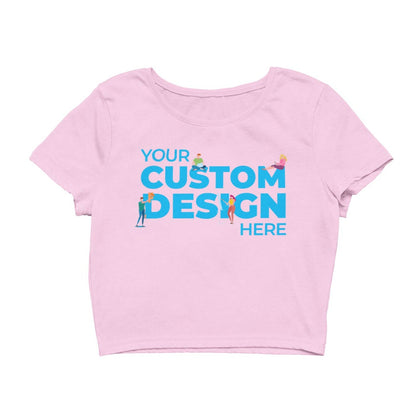 baby pink custom customizable personalized your logo image crop tops by the banyan tee plain black crop top crop tops india crop tops for girls