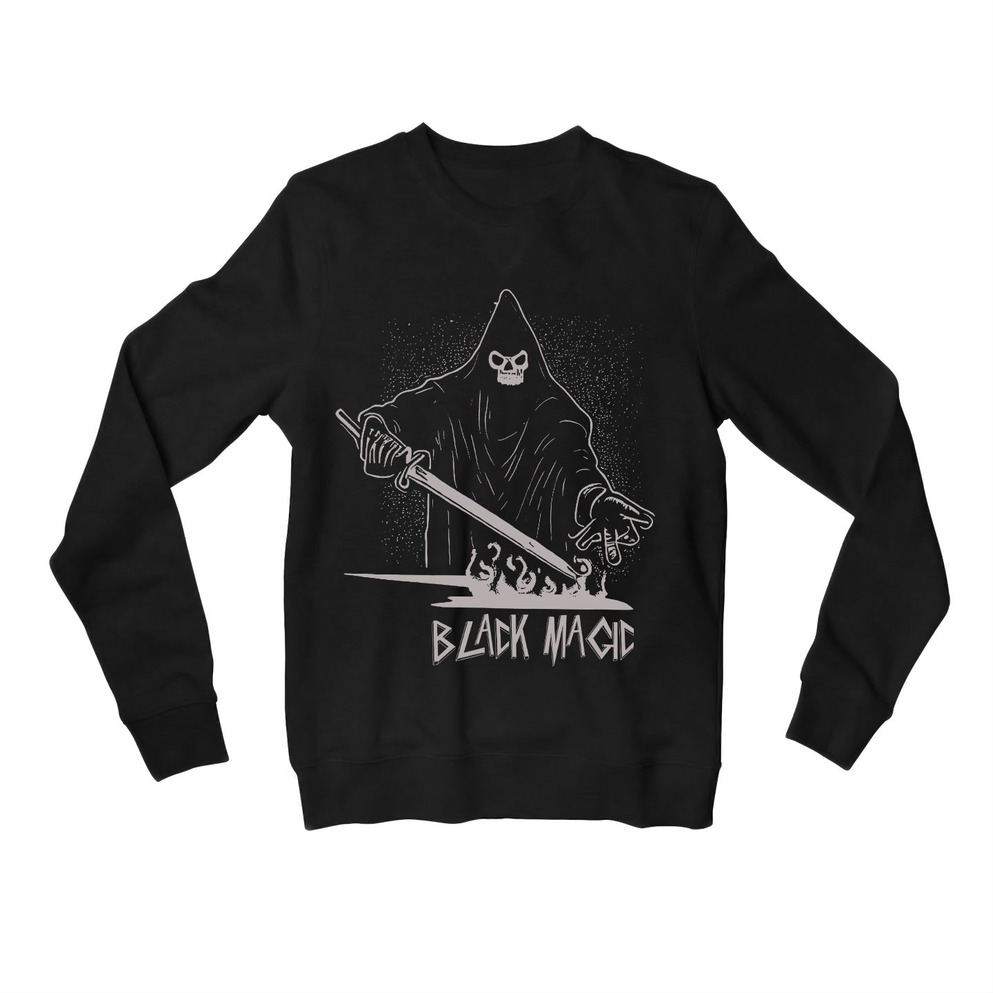 slayer black magic sweatshirt upper winterwear music band buy online india the banyan tee tbt men women girls boys unisex black