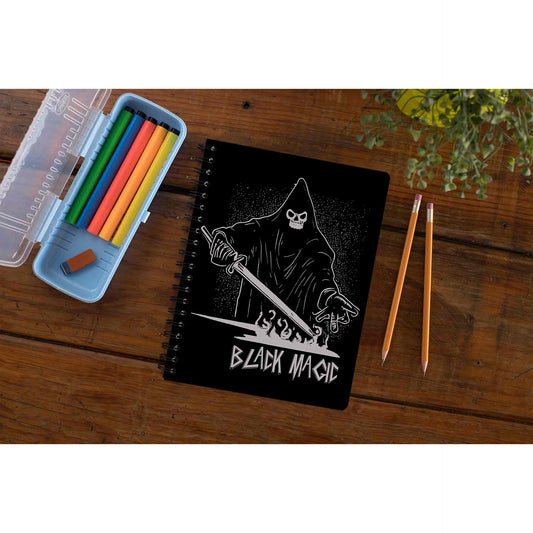 slayer black magic notebook notepad diary buy online india the banyan tee tbt unruled