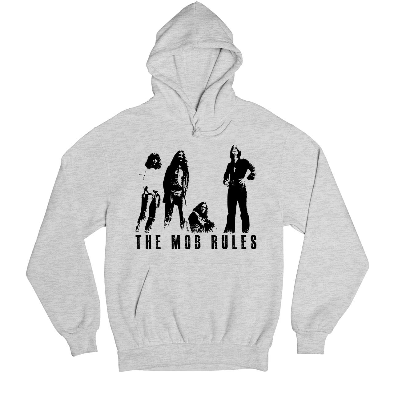 black sabbath the mob rules hoodie hooded sweatshirt winterwear music band buy online india the banyan tee tbt men women girls boys unisex gray