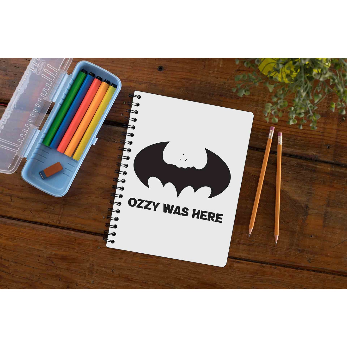 black sabbath ozzy was here notebook notepad diary buy online india the banyan tee tbt unruled