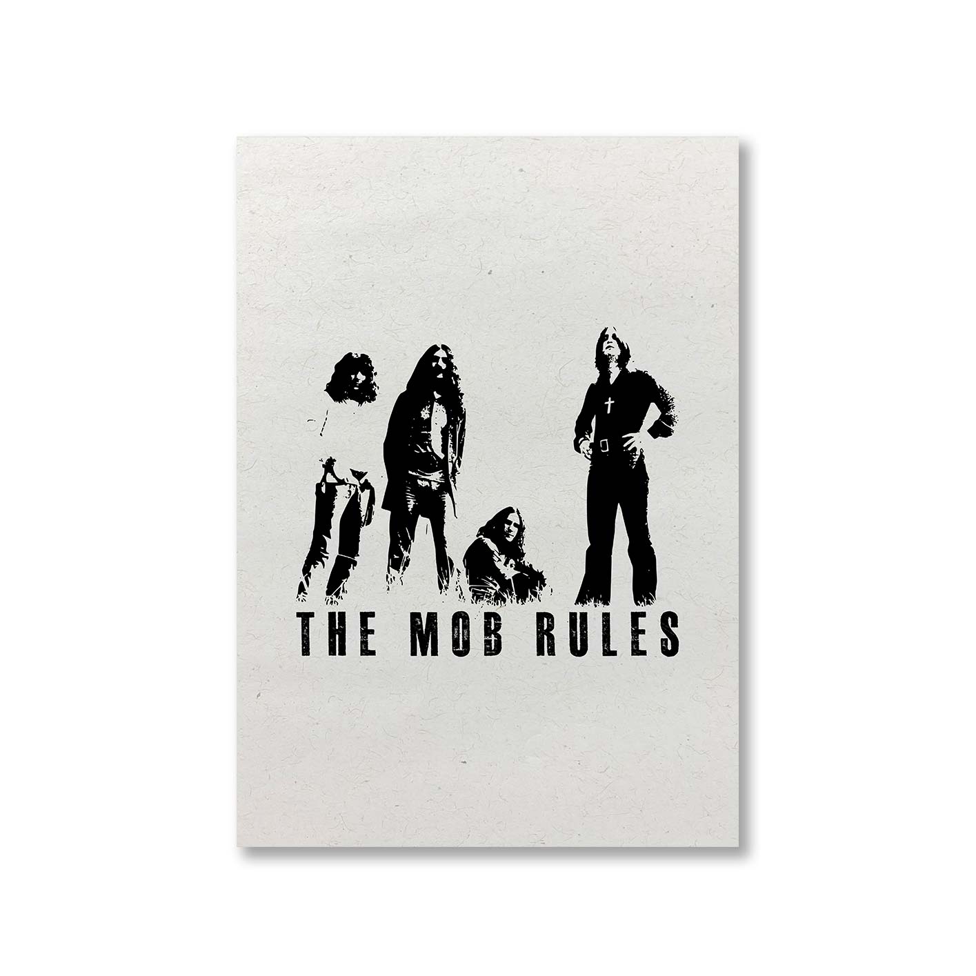 black sabbath the mob rules poster wall art buy online india the banyan tee tbt a4