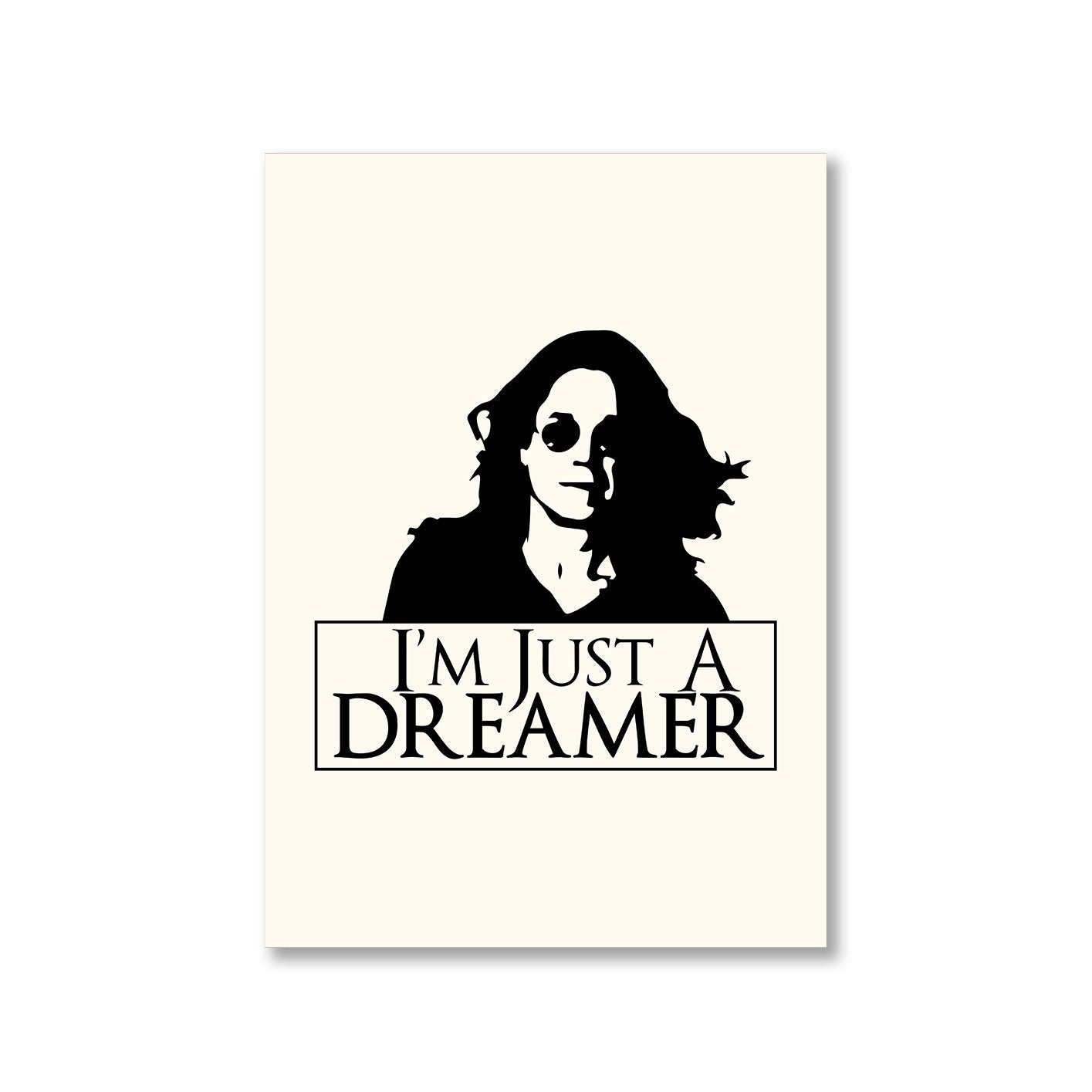 black sabbath i'm just a dreamer poster wall art buy online india the banyan tee tbt a4