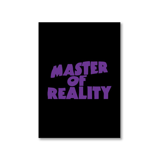 black sabbath master of reality poster wall art buy online india the banyan tee tbt a4