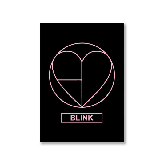 black pink blink poster wall art buy online india the banyan tee tbt a4 song k pop jennie lisa jisoo rose