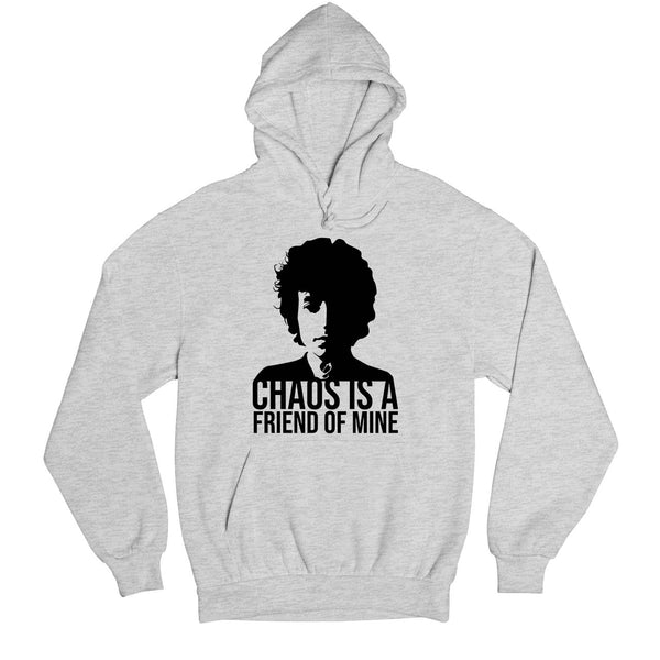Buy Bob Dylan Hoodie Chaos Is a Friend Of Mine at Rs. 50 OFF The Banyan Tee
