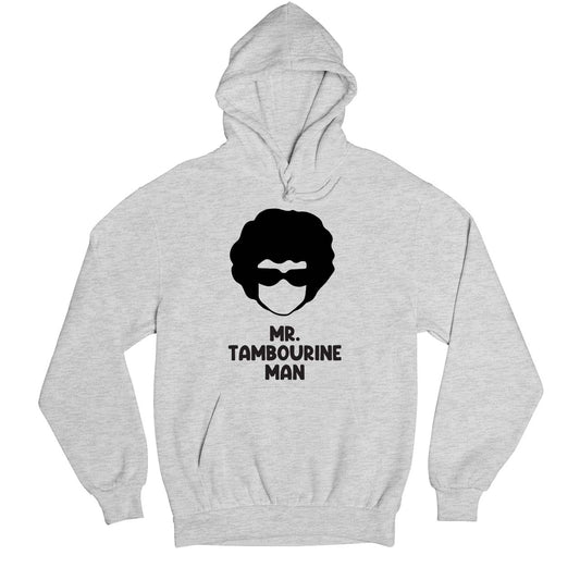 bob dylan mr. tambourine man hoodie hooded sweatshirt winterwear music band buy online india the banyan tee tbt men women girls boys unisex gray