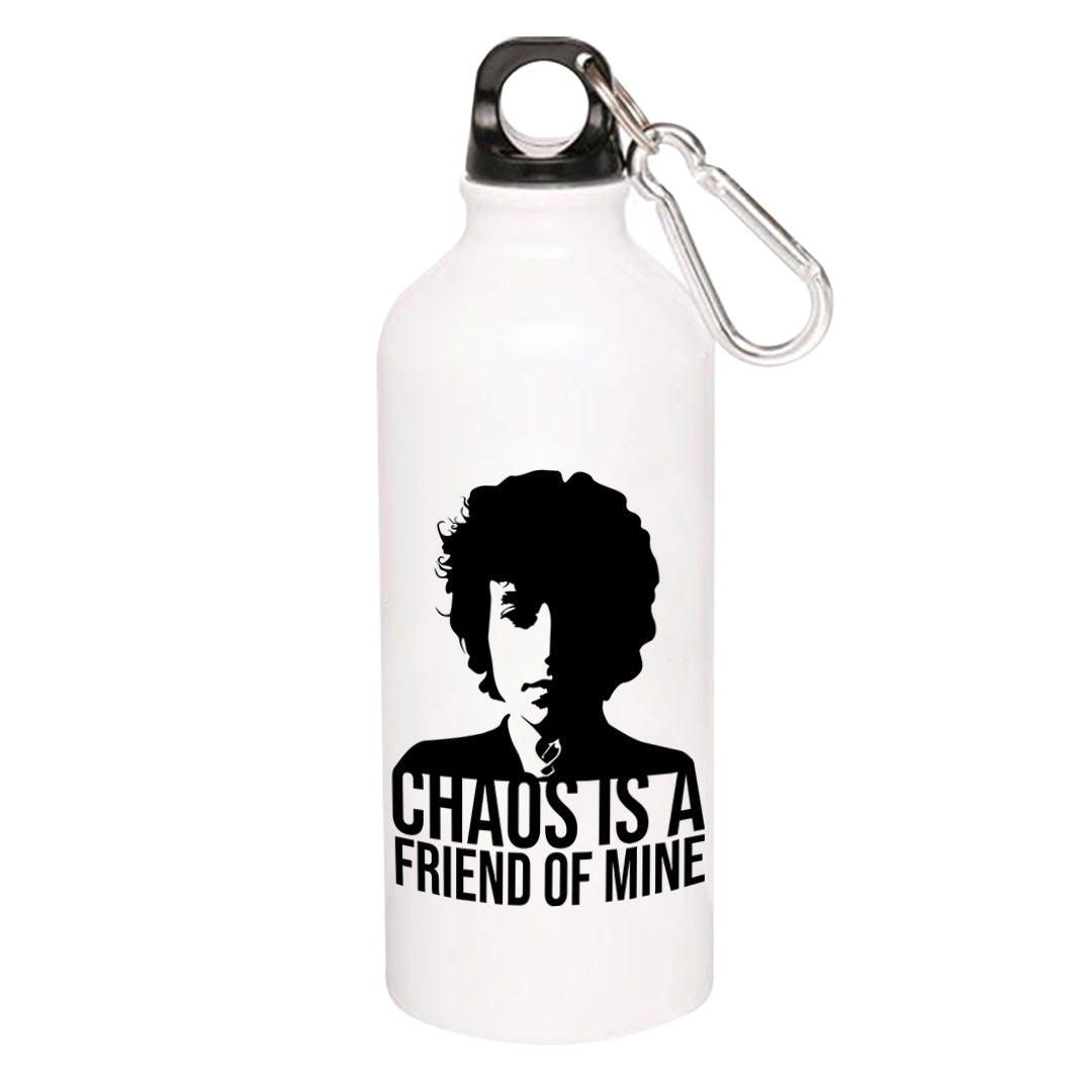 bob dylan chaos is a friend of mine sipper steel water bottle flask gym shaker music band buy online india the banyan tee tbt men women girls boys unisex