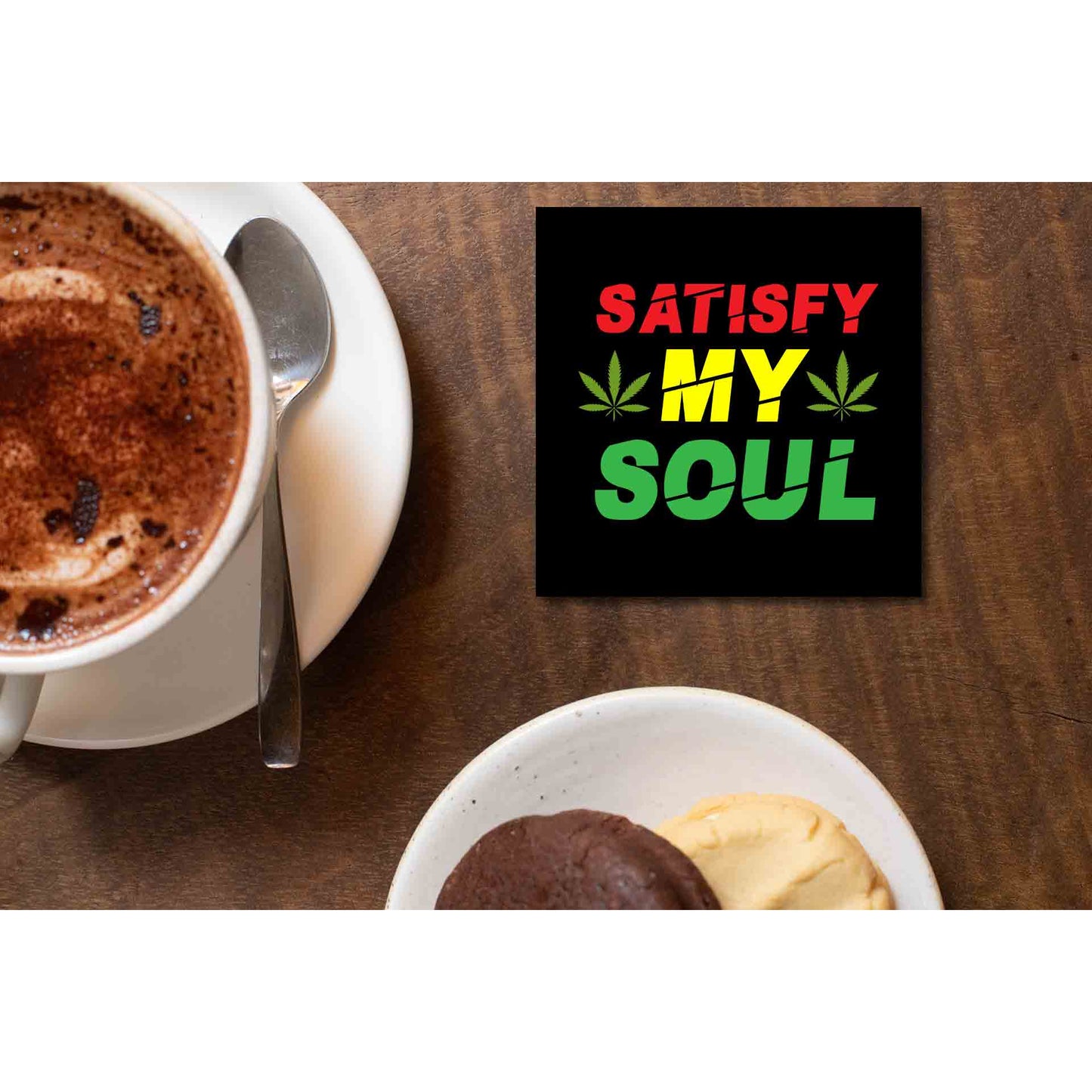 bob marley satisfy my soul coasters wooden table cups indian music band buy online india the banyan tee tbt men women girls boys unisex