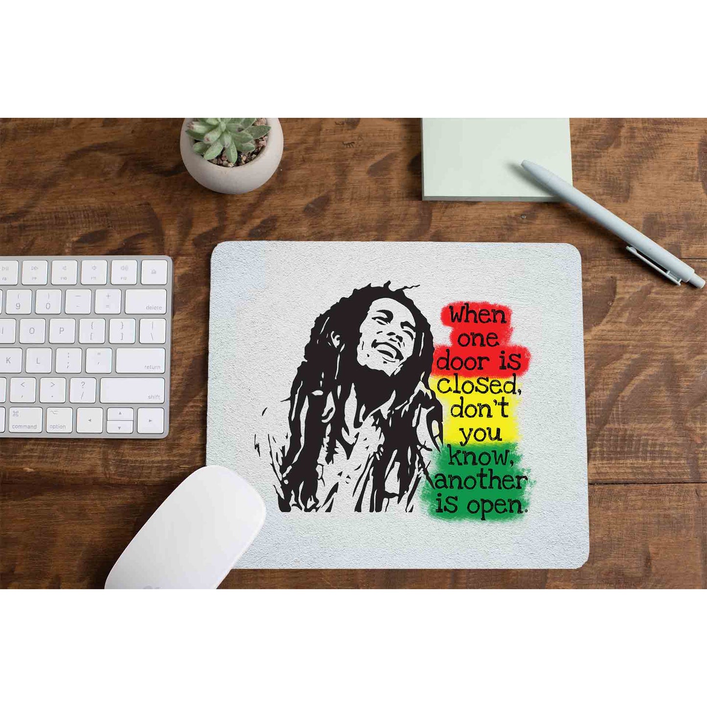 bob marley when one door is closed mousepad logitech large anime music band buy online india the banyan tee tbt men women girls boys unisex