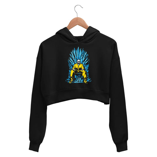 Breaking Bad Crop Hoodie - The Iron Throne Crop Hooded Sweatshirt for Women The Banyan Tee TBT
