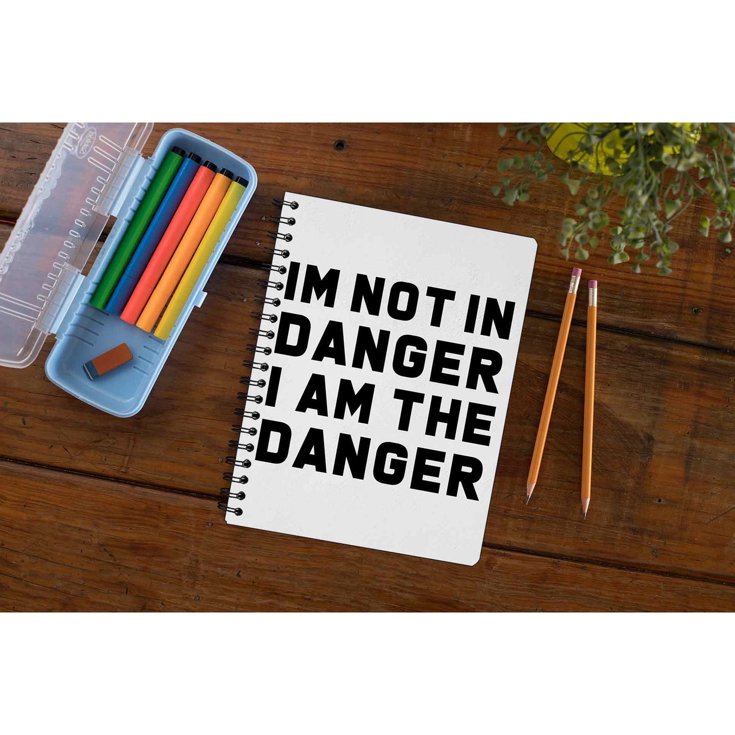 Breaking Bad Notebook by The Banyan Tee TBT - Danger