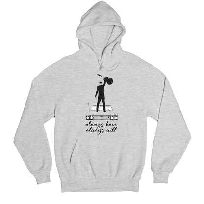 bryan adams always have, always will hoodie hooded sweatshirt winterwear music band buy online india the banyan tee tbt men women girls boys unisex gray