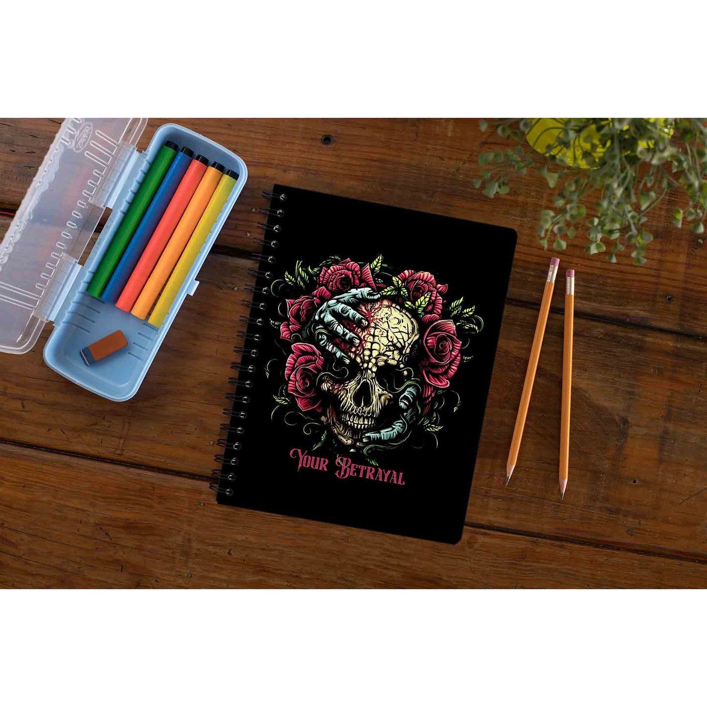 bullet for my valentine your betrayal notebook notepad diary buy online india the banyan tee tbt unruled