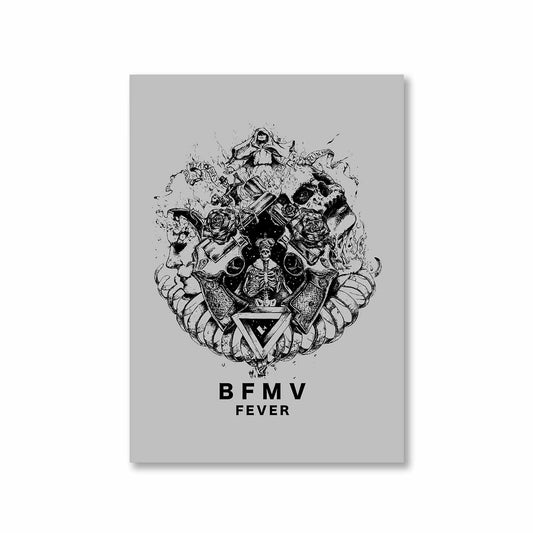 bullet for my valentine bfmv fever poster wall art buy online india the banyan tee tbt a4